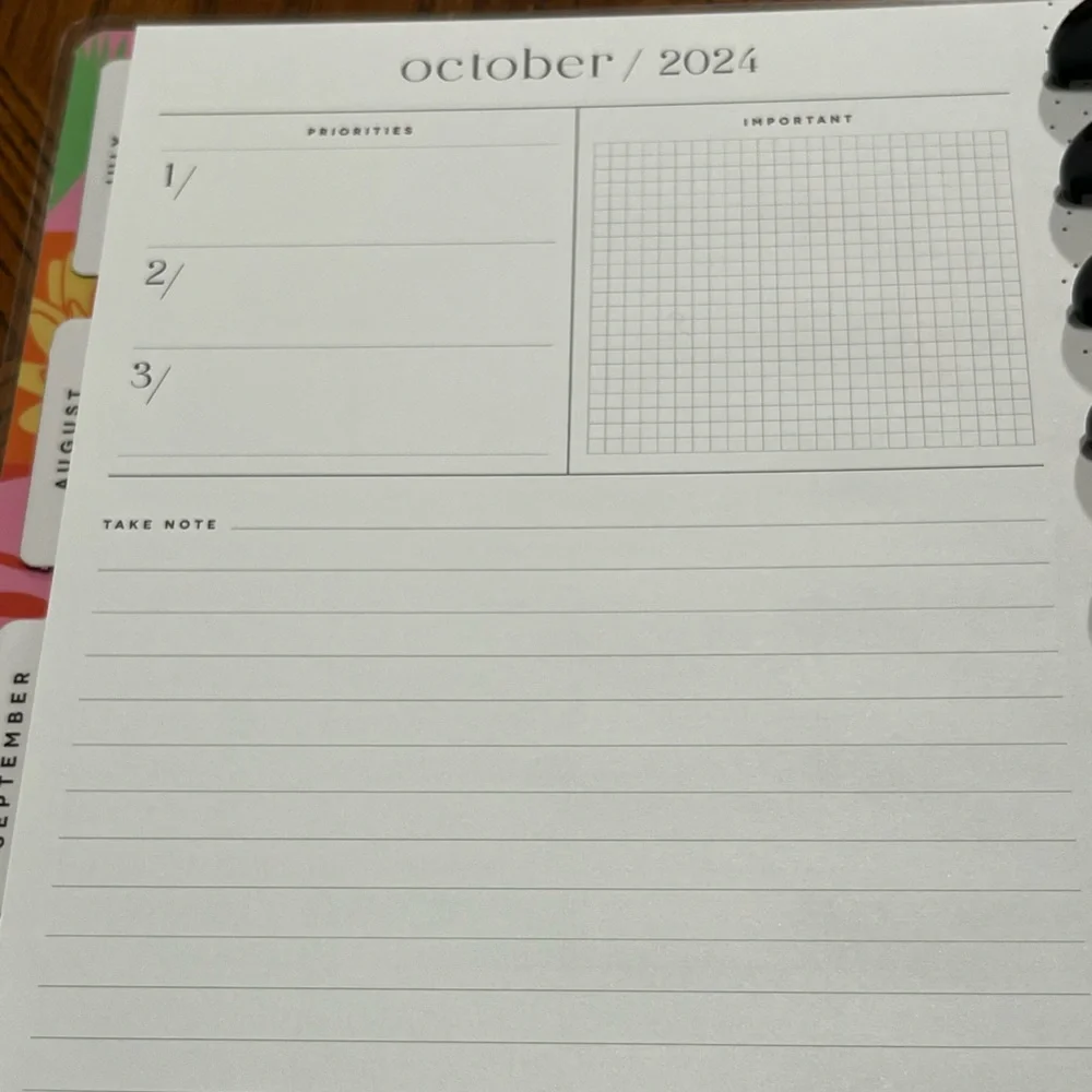 Happy Planner 2024-2025